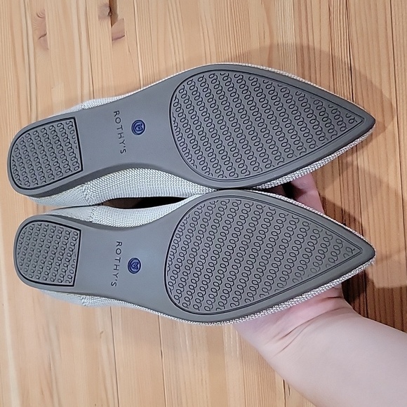 Gray Rothy's Pointed Toe Flats - Picture 3 of 7